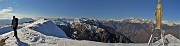 42 Vista panoramica dal Baciamorti, al Resegone a sx al Tre Signori a dx